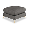 Foxton Charcoal Footstool from Roseland Furniture