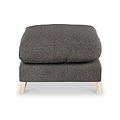 Foxton Charcoal Footstool from Roseland Furniture