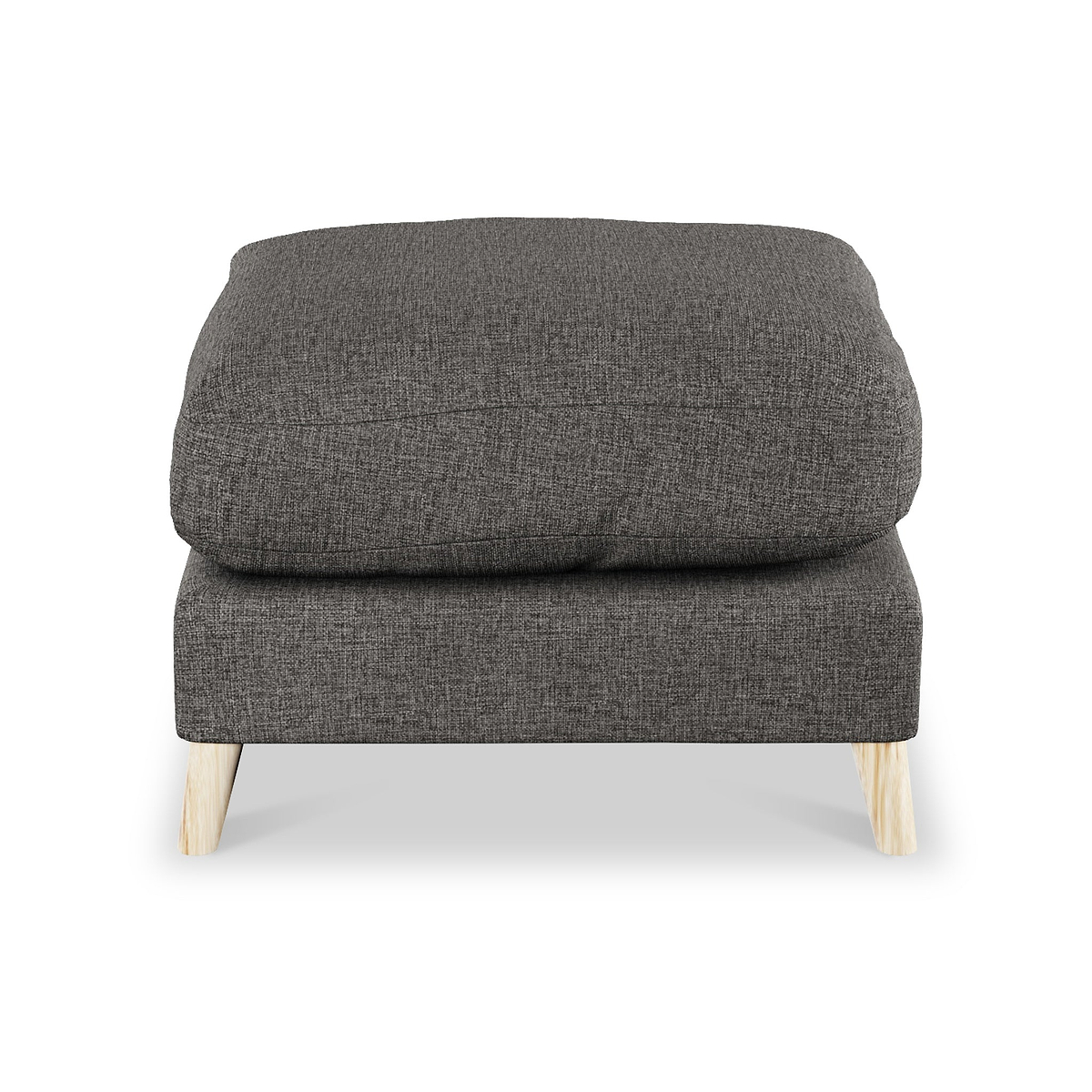Foxton Charcoal Footstool from Roseland Furniture