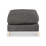 Foxton Charcoal Footstool from Roseland Furniture