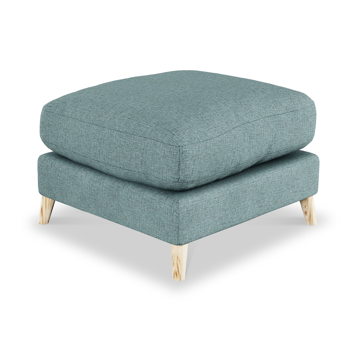 Foxton Teal Footstool from Roseland Furniture