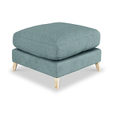 Foxton Teal Footstool from Roseland Furniture