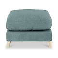 Foxton Teal Footstool from Roseland Furniture