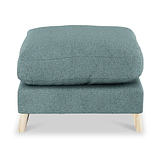 Foxton Teal Footstool from Roseland Furniture