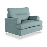 Foxton Teal Snuggler Armchair from Roseland furniture