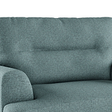 Foxton Teal Snuggler Armchair from Roseland furniture