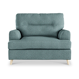 Foxton Teal Snuggler Armchair from Roseland furniture