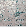 Aldrin Grey Green Marble Effect Rug
