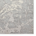 Aldrin Grey Ivory Marble Effect Rug