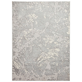 Aldrin Grey Ivory Marble Effect Rug from Roseland Furniture