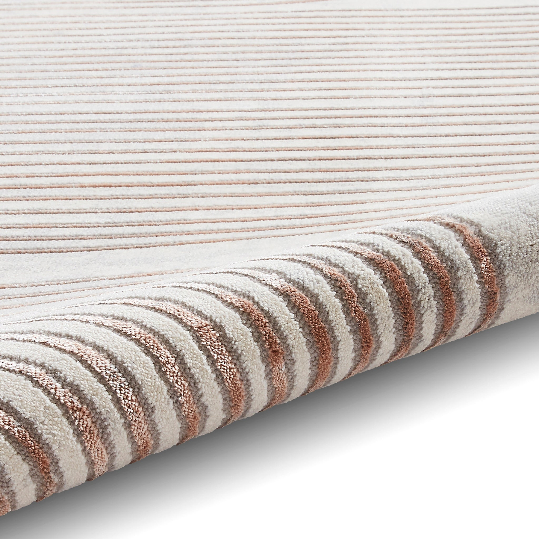 Aldrin Grey Rose Swirl Patterned Rug