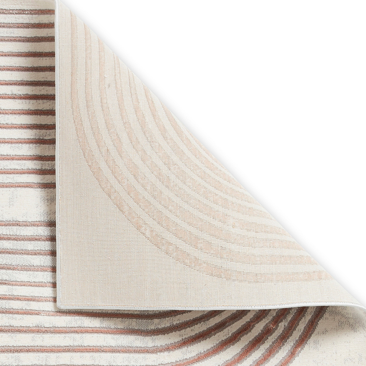 Aldrin Grey Rose Swirl Patterned Rug