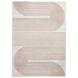 Aldrin Grey Rose Swirl Patterned Rug from Roseland furniture