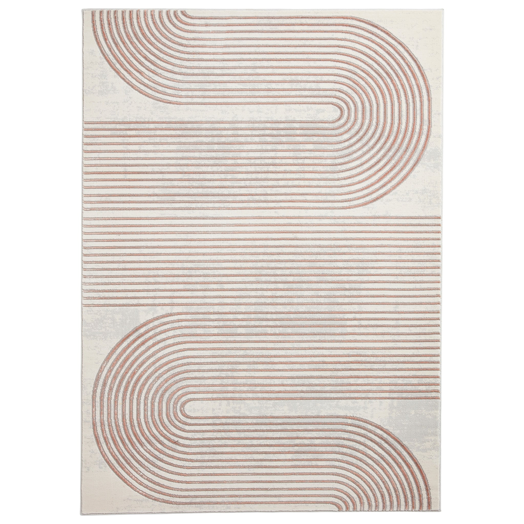 Aldrin Grey Rose Swirl Patterned Rug from Roseland furniture