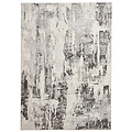 Aldrin Grey Ivory Distressed Patterned Rug from Roseland Furniture