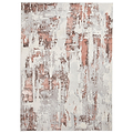 Aldrin Grey Rose Distressed Patterned Rug from Roseland Furniture