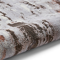Aldrin Rose Distressed Metallic Effect Rug