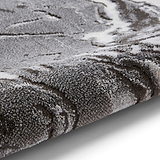 Aldrin Grey Marble Swirl Rug