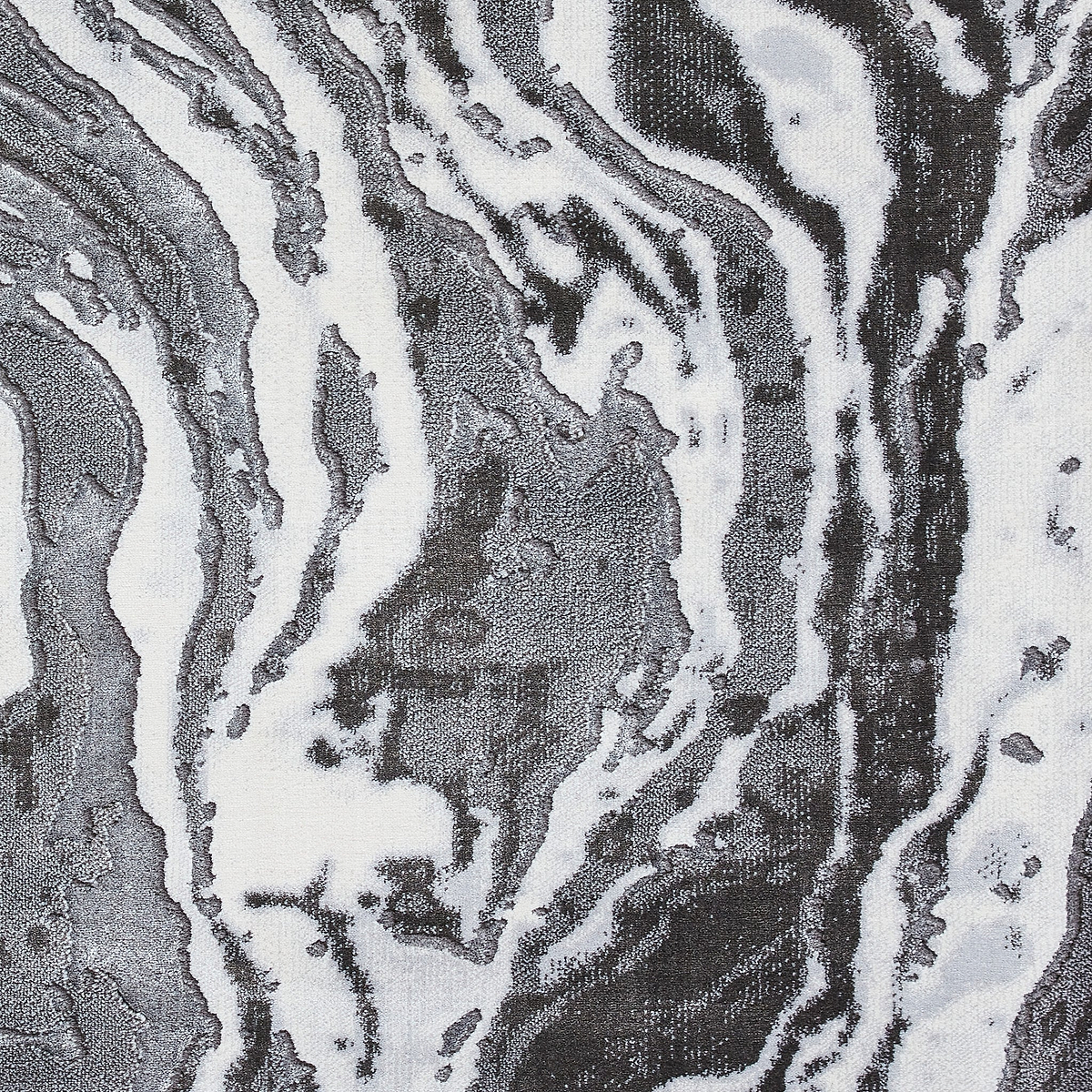 Aldrin Grey Marble Swirl Rug