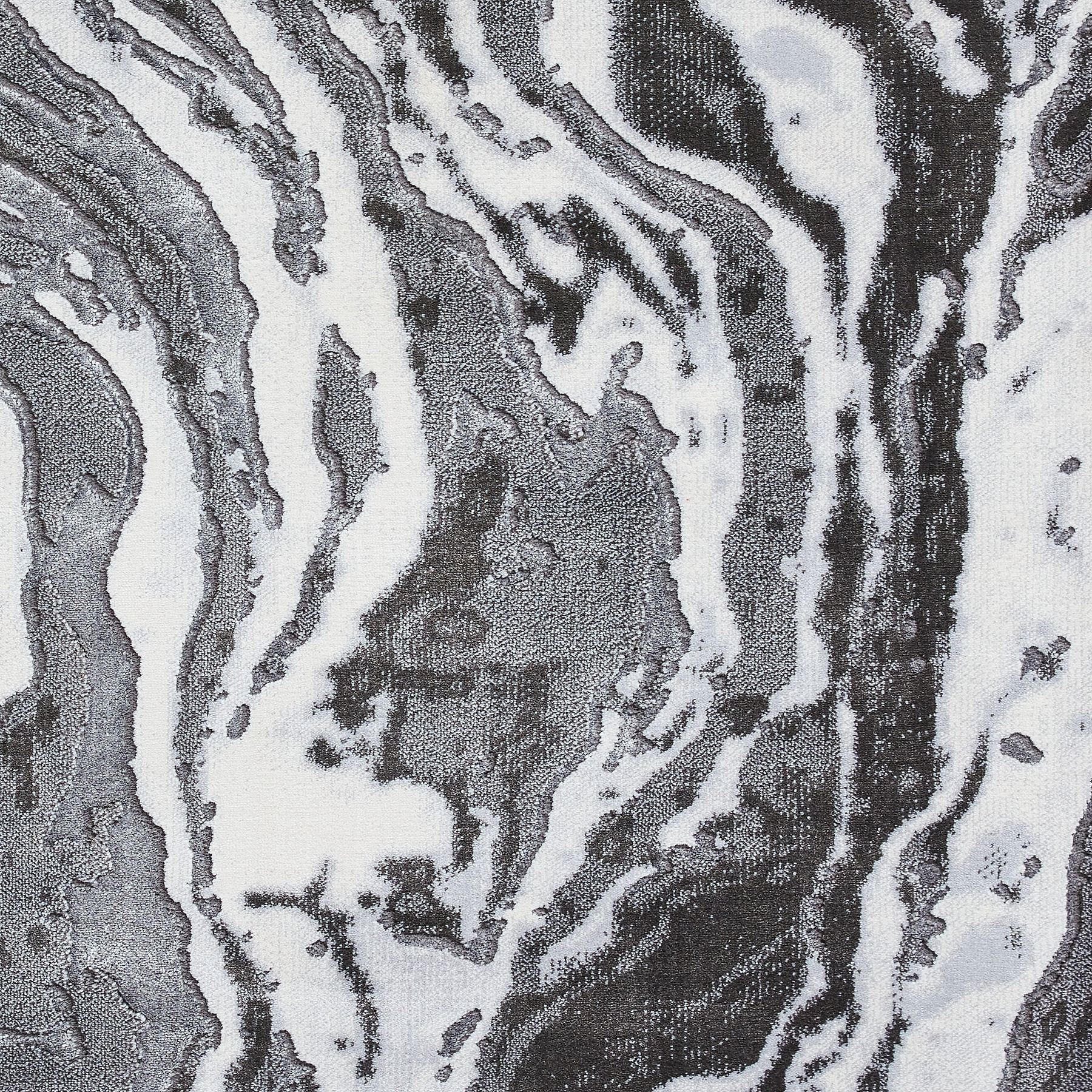 Aldrin Grey Marble Swirl Rug