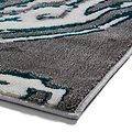 Aldrin Grey Green Marble Swirl Rug