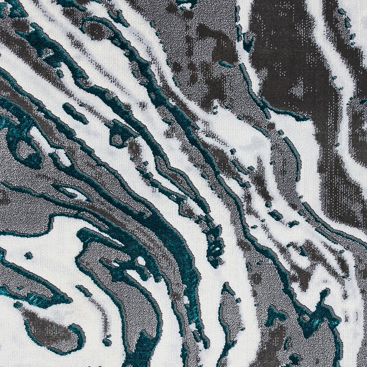 Aldrin Grey Green Marble Swirl Rug