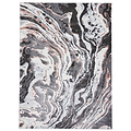 Aldrin Grey Rose Marble Swirl Rug from Roseland Furniture