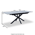 Avenor 160 200cm Extending Dining Table from Roseland Furniture