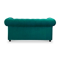 Kingswell-velvet-2-seater-sofa-teal from Roseland Furniture