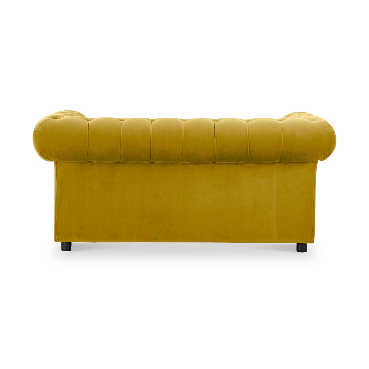 Kingswell-velvet-2-seater-sofa-turmeric from Roseland Furniture