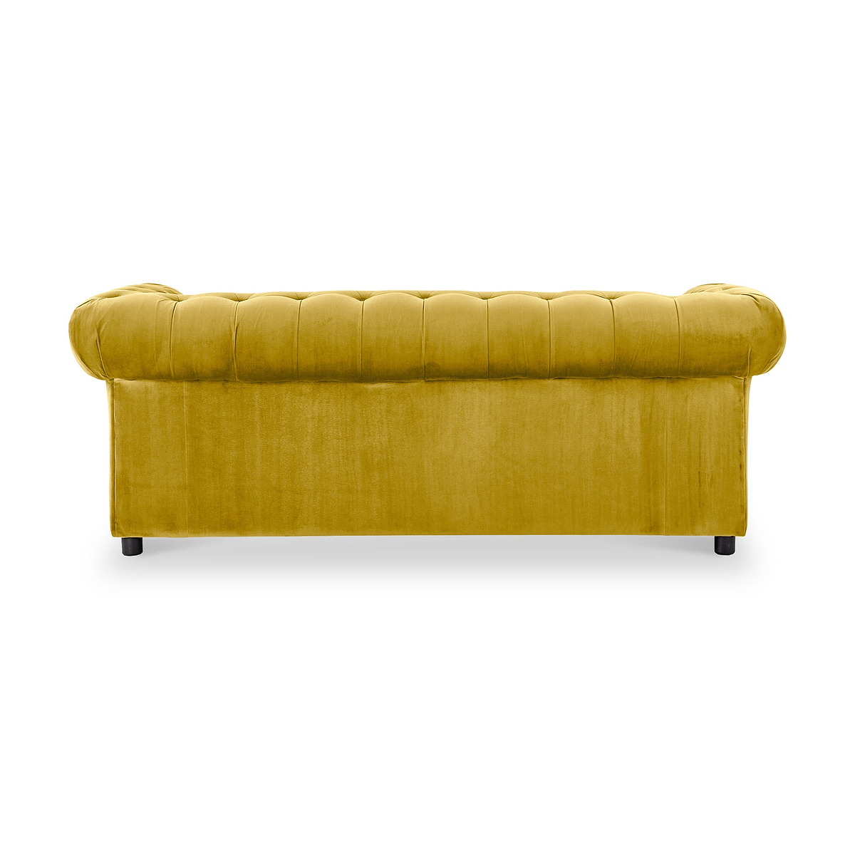 Kingswell-velvet-3-seater-sofa-turmeric from Roseland Furniture