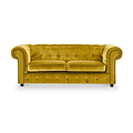 Kingswell-velvet-3-seater-sofa-turmeric from Roseland Furniture