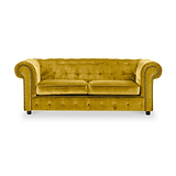 Kingswell-velvet-3-seater-sofa-turmeric from Roseland Furniture