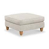 Ashbury Footstool Pearl from Roseland Furniture