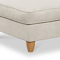 Ashbury Footstool Pearl from Roseland Furniture