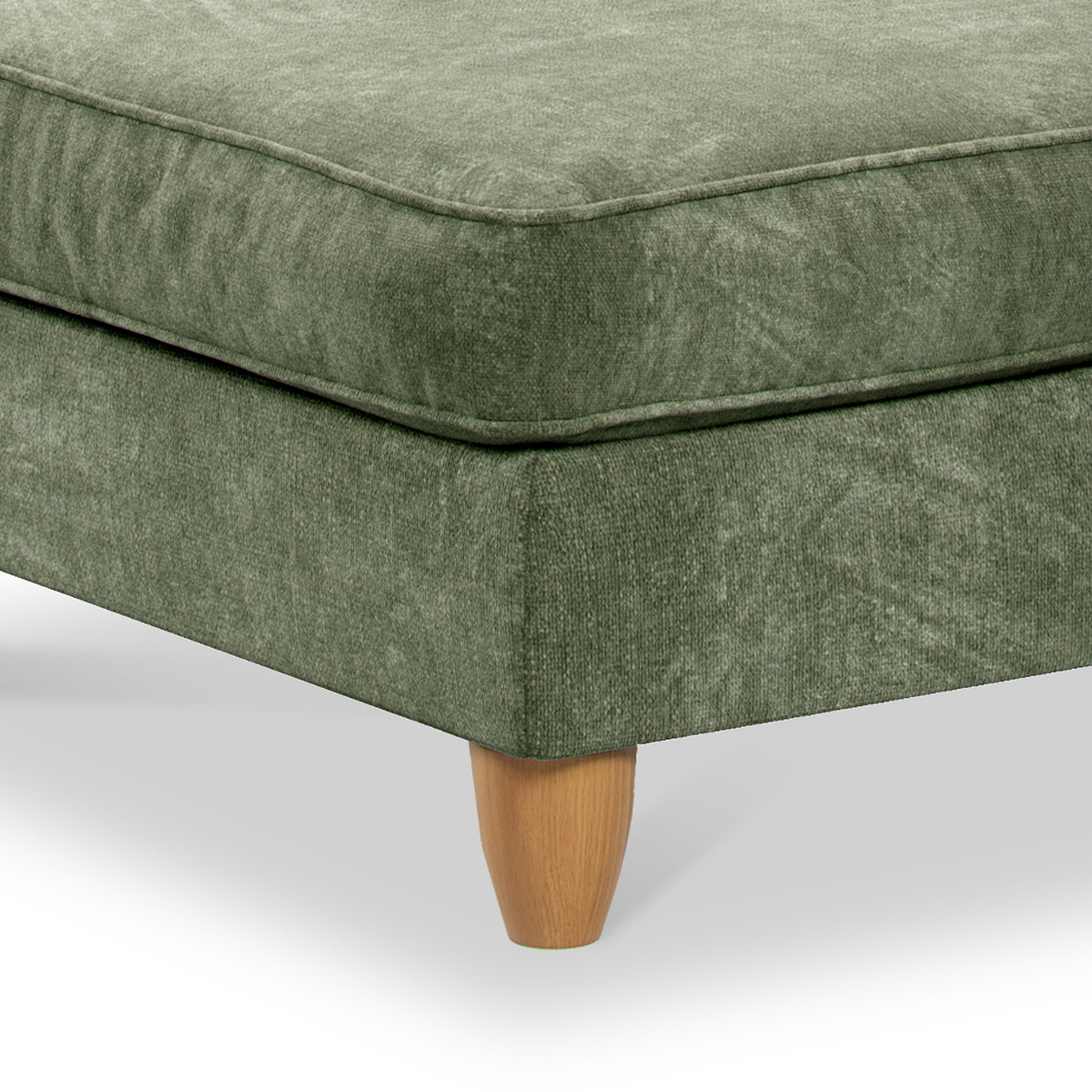 Ashbury Footstool Moss from Roseland Furniture