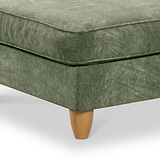 Ashbury Footstool Moss from Roseland Furniture