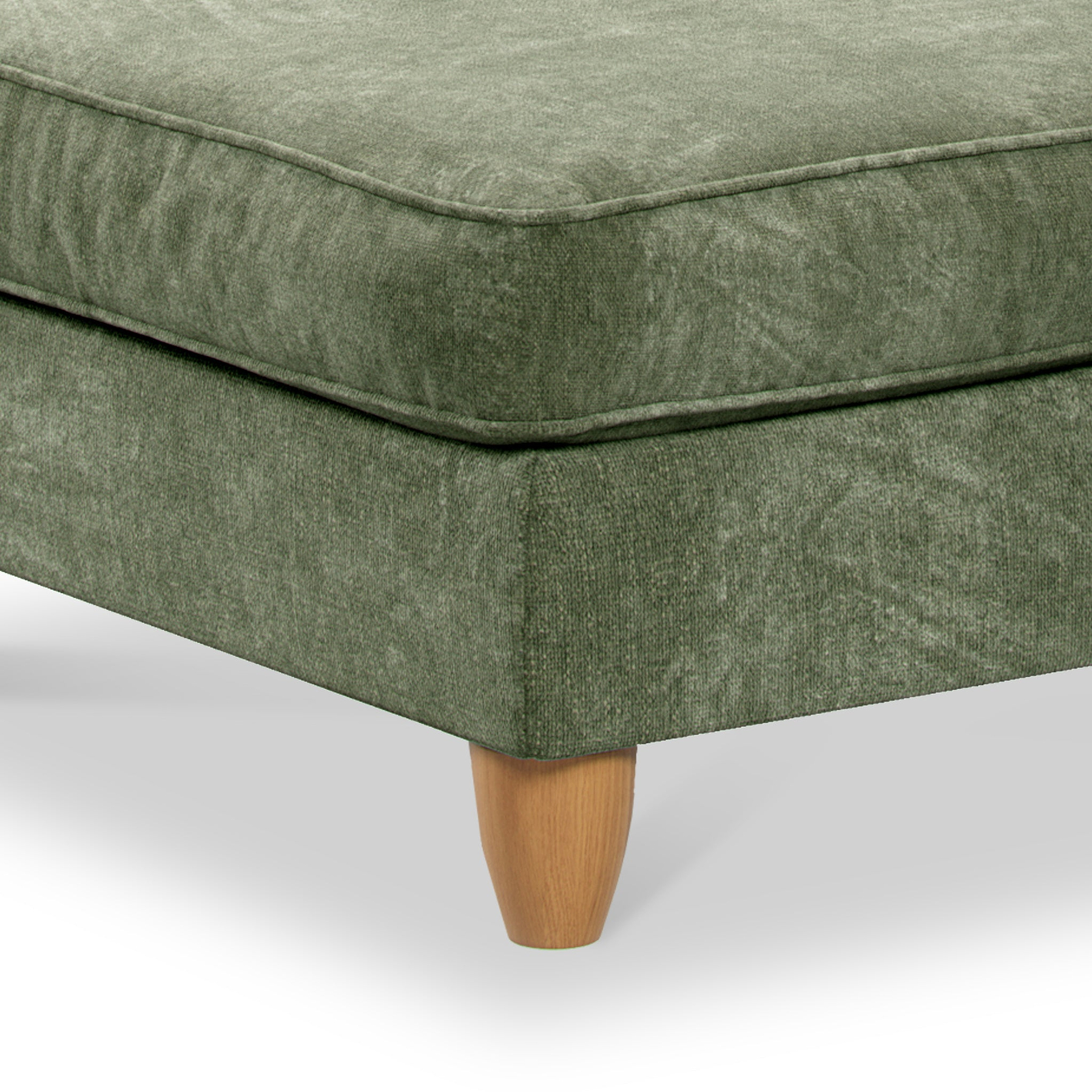 Ashbury Footstool Moss from Roseland Furniture