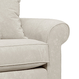 Ashbury Sofa Pearl sock arm close up