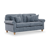 Ashbury 3 Seater Sofa Steel from Roseland Furniture