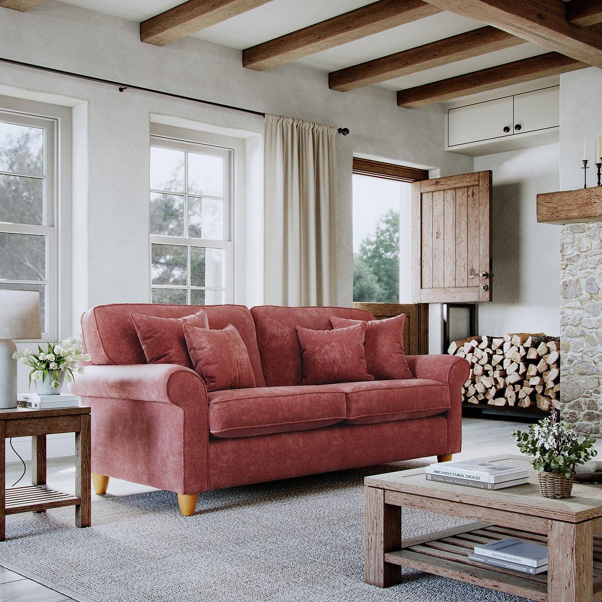 Ashbury 3 Seater Sofa Terra Life1 from Roseland Furniture