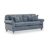Ashbury 4 Seater Sofa Steel from Roseland Furniture