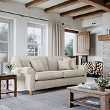 Ashbury 4 Seater Sofa Pearl from Roseland Furniture