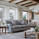 Ashbury 4 Seater Sofa Anthracite Life1 from Roseland Furniture