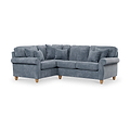 Ashbury Left Hand Corner Sofa Steel from Roseland Furniture