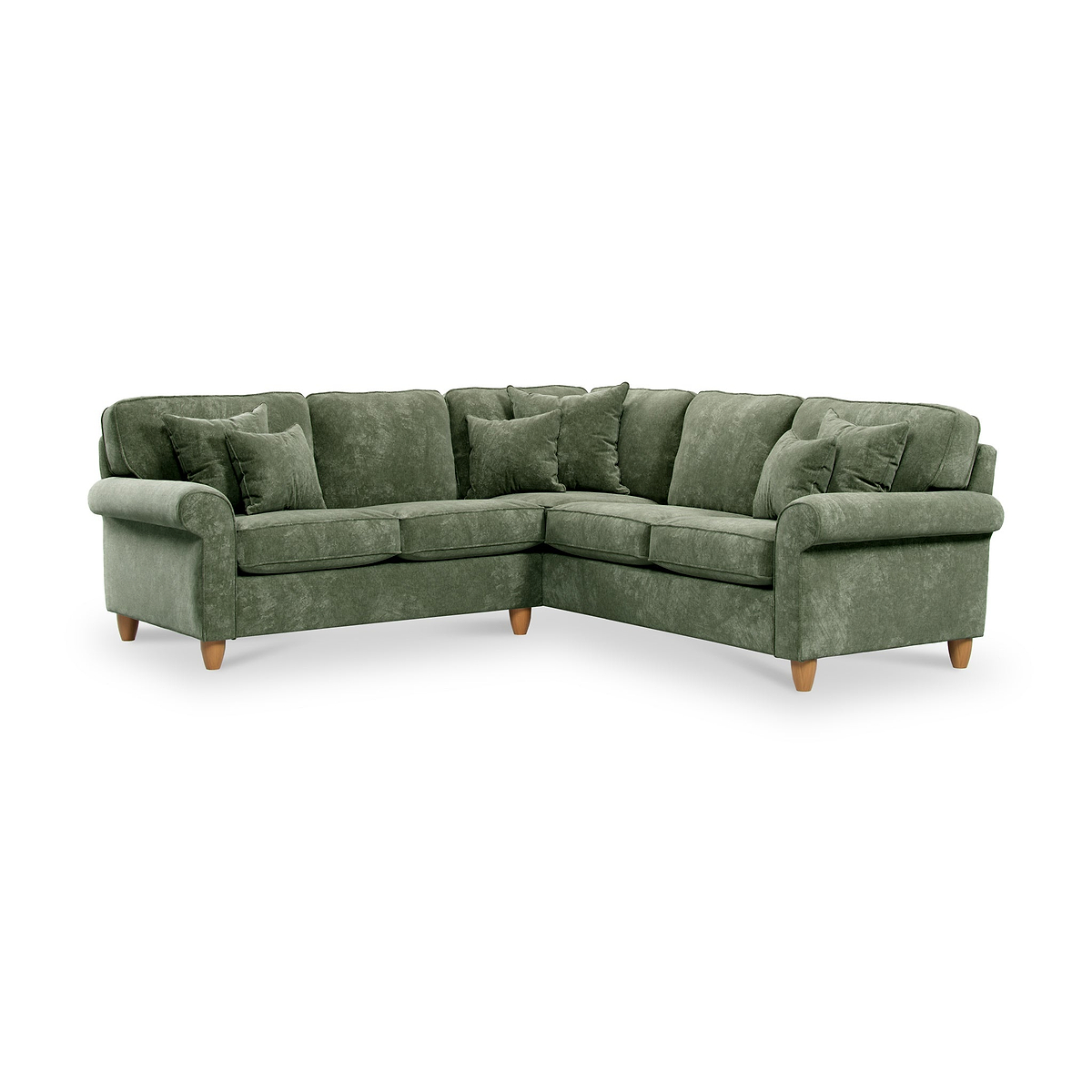 Ashbury Corner Sofa Moss from Roseland Furniture