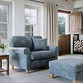 Ashbury Snuggle Chair Steel Life1 from Roseland Furniture