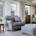 Ashbury Snuggle Chair Anthracite Life1 from Roseland Furniture