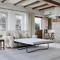Ashbury 2 Seater Sofa Bed Pearl from Roseland Furniture