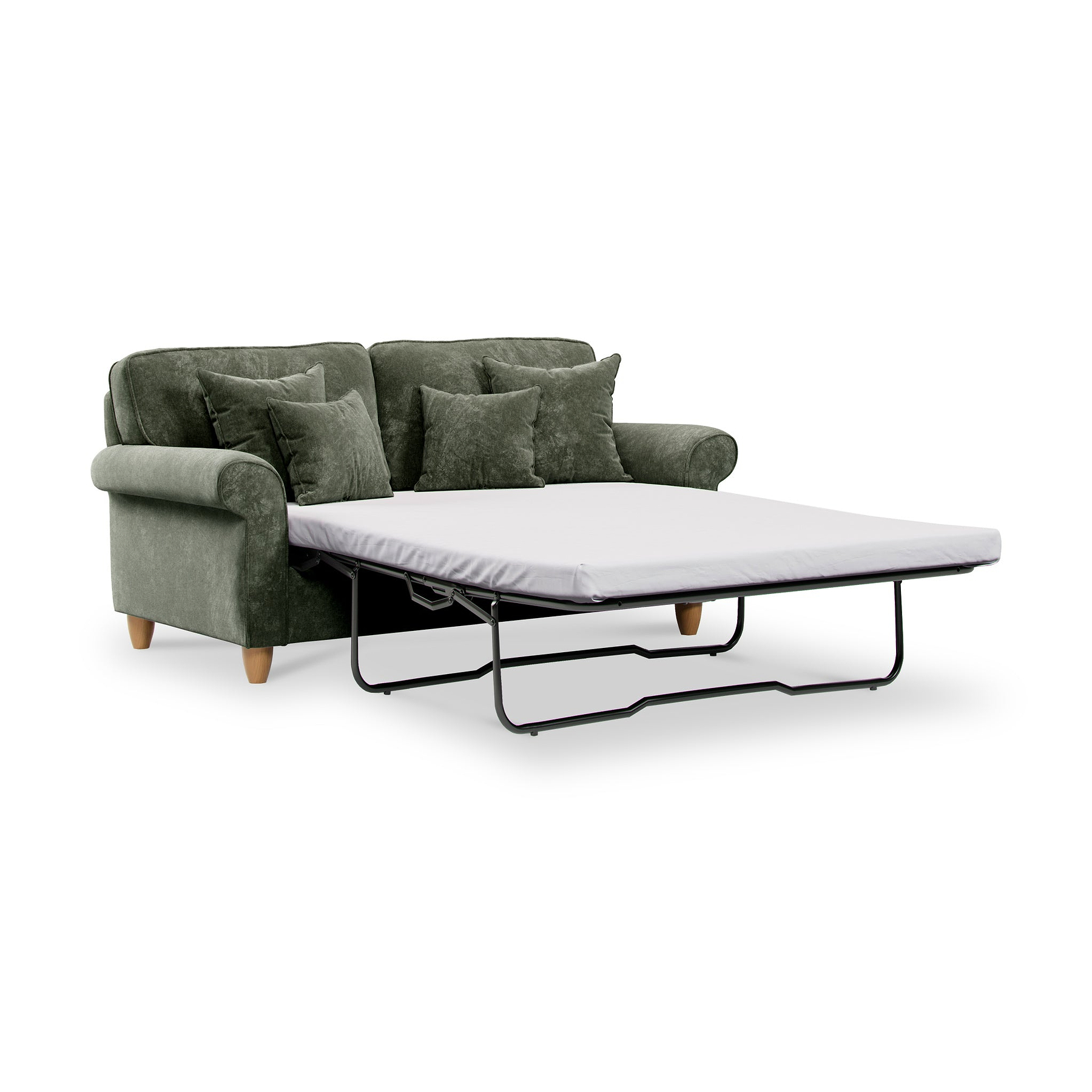 Ashbury 2 Seater Sofa Bed Moss from Roseland Furniture